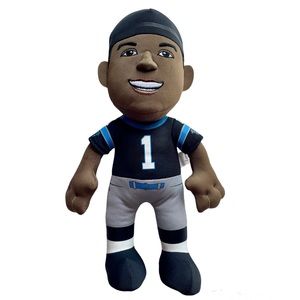 NFL Official Cam Newton Plush Bleacher Creature Stuffed Toy - Carolina Panthers